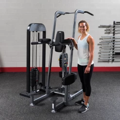 Body Solid STRENGTH New 2022 Body-Solid Pro Select Weight Assisted Chin-Dip Machine FCD-STK