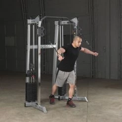 Body Solid New 2022 Body-Solid Compact 2 Stack Commercial Functional Trainer