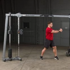 Body Solid New 2022 Body-Solid Deluxe Commercial 2 Stack Cable Crossover GDCC250 STRENGTH
