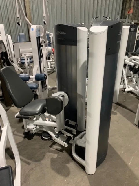 Life Fitness Signature Series Strength Gym Package - White Frame And Charcoal Pads 5 Life Fitness Signature Series Strength Gym Package - White Frame And Charcoal Pads