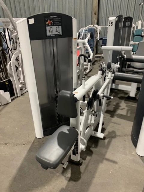 Life Fitness Signature Series Strength Gym Package - White Frame And Charcoal Pads 4 Life Fitness Signature Series Strength Gym Package - White Frame And Charcoal Pads