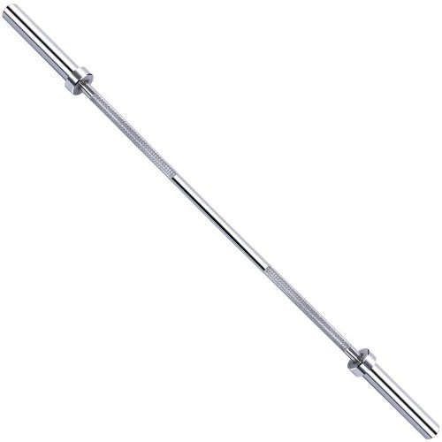 Strength Olympic Barbell Chrome 7' Weight Lifting 1000 Lbs Capacity 1 Strength Olympic Barbell Chrome 7' Weight Lifting 1000 Lbs Capacity