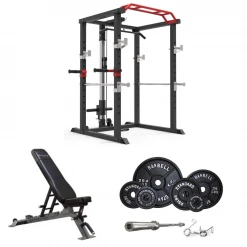 Strength Elite Power Cage Package With Cable Pulley System - New 2022