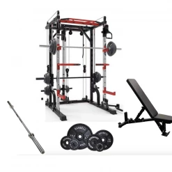 Strength Smith Machine Elite With Dual Pulley System Home Gym Package & Assembly (New 2022)