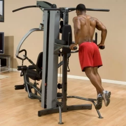 Body Solid New 2022 Body-Solid Fusion Vertical Knee-Raise Dip Station FKR